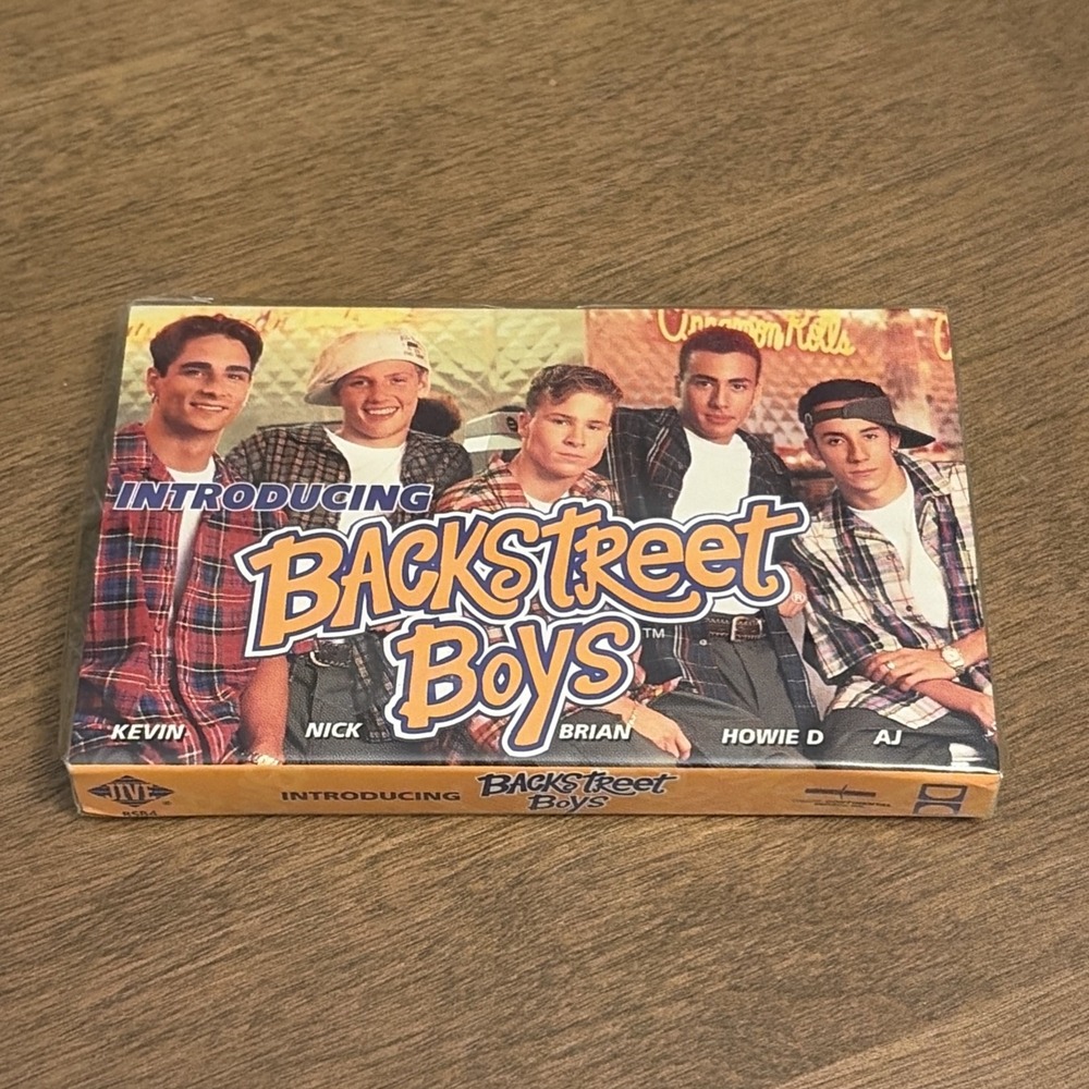 INTRODUCING BACKSTREET BOYS Promotional Cassette Tape SEALED Vintage